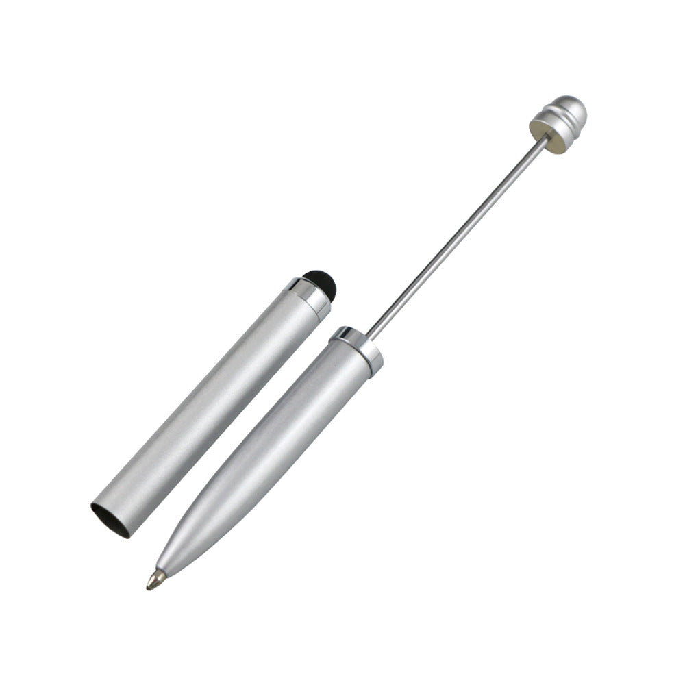 Wholesale Beadable Pens Stylus Pen Cow Print Leopard Print Dog Paw DIY for Beaded Metal Touch Pen